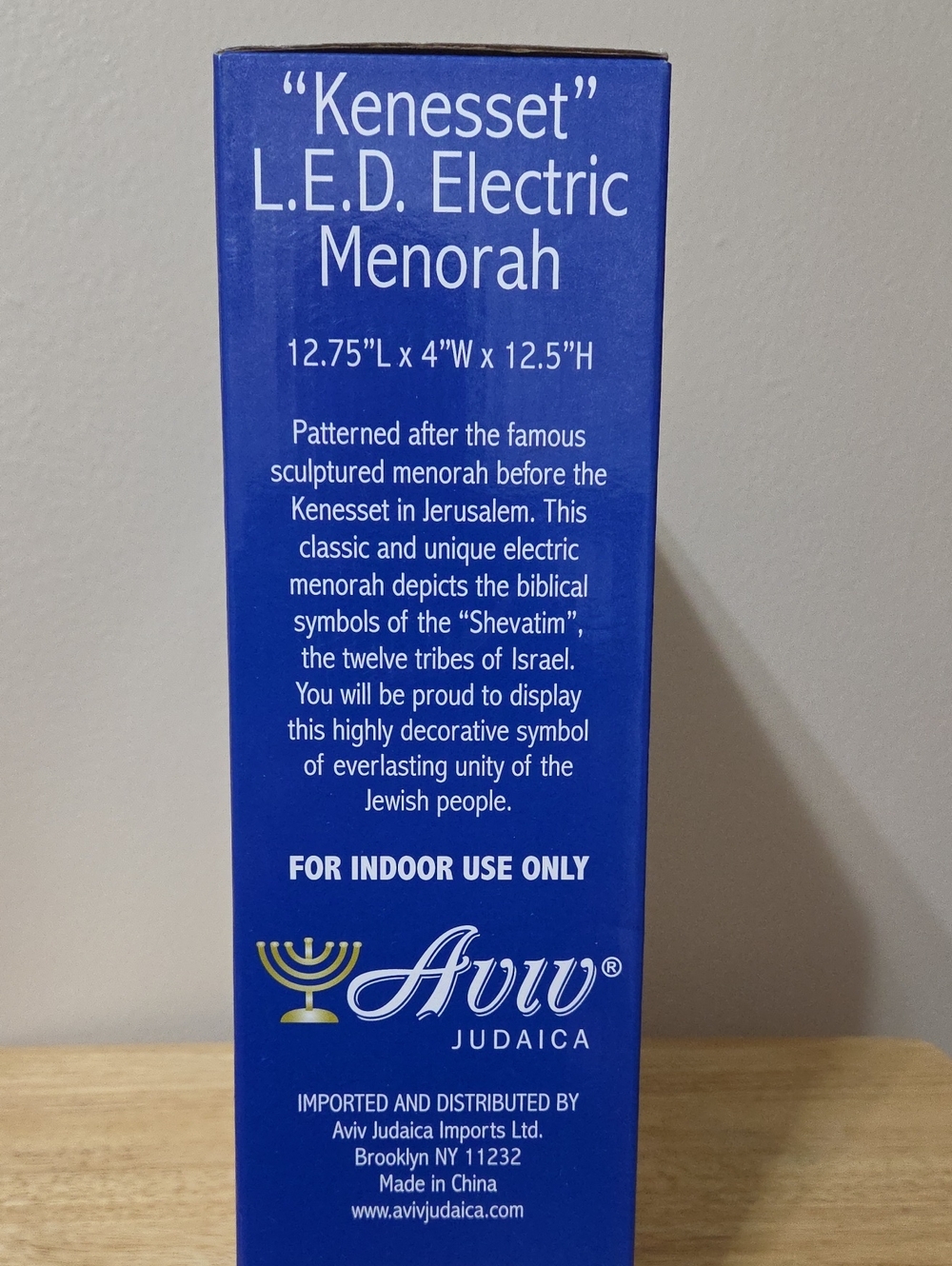LED Electric Menorah - Picture 2 of 2